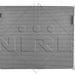 Condenseur, climatisation NRF 350021