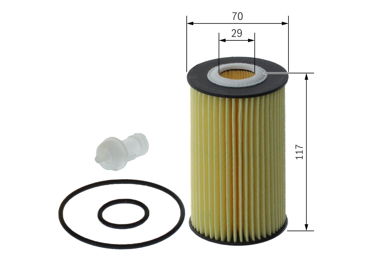 Filtre à huile BOSCH F 026 407 107