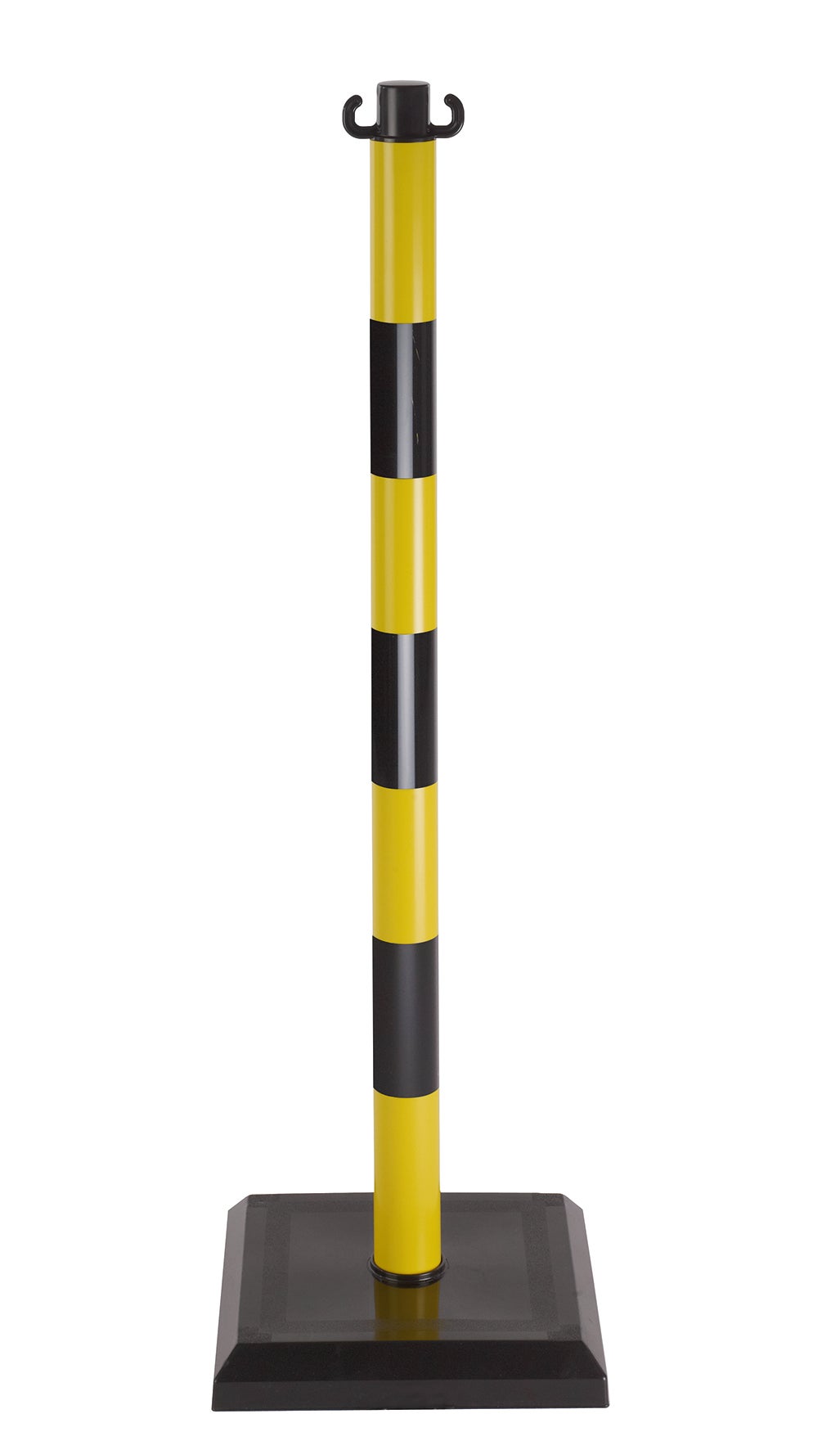 CLAS - Poteau signalisation jaune et noir \Ø40mm - EG 0014N