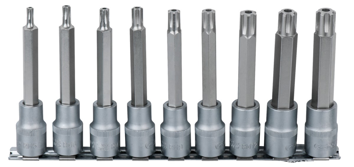 KSTOOLS - Rail de douilles tournevis ULTIMATE® RIBE® 1/2" - M5 à M14 - 922.1795