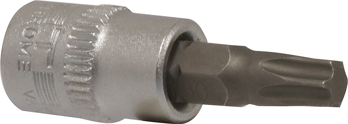 DRAKKAR - Douille tournevis 1/4" avec embout 37mm Torx® T8 - 12058