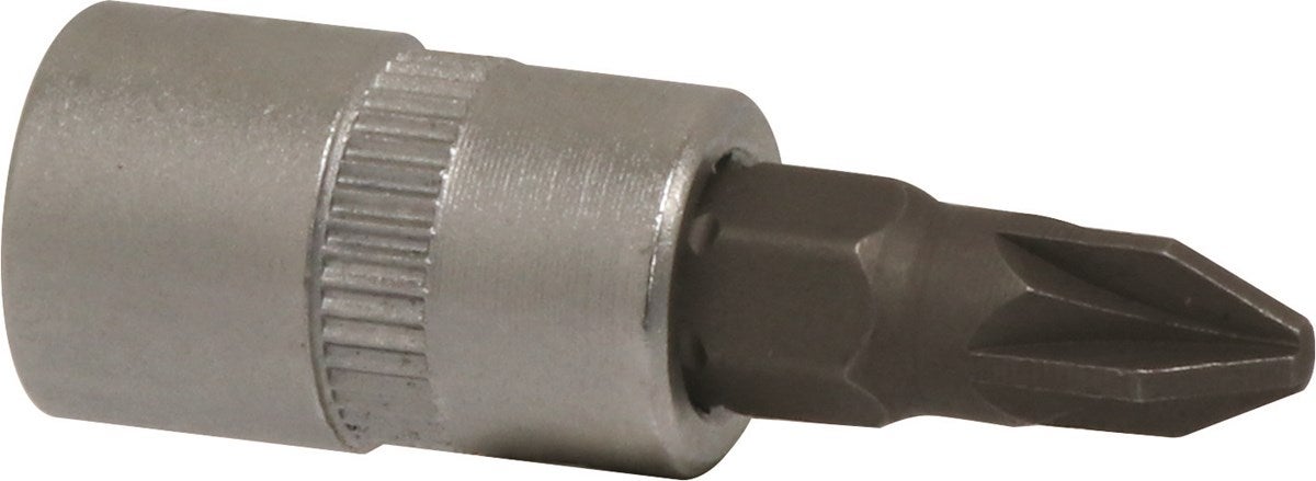 DRAKKAR - Douille tournevis 1/4" avec embout 37mm Pozidriv PZ2 - 12086